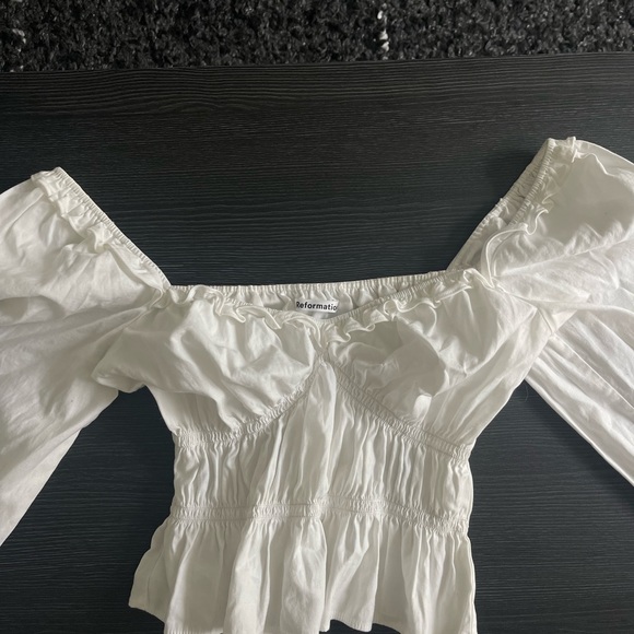 Reformation off shoulder top - Picture 3 of 4